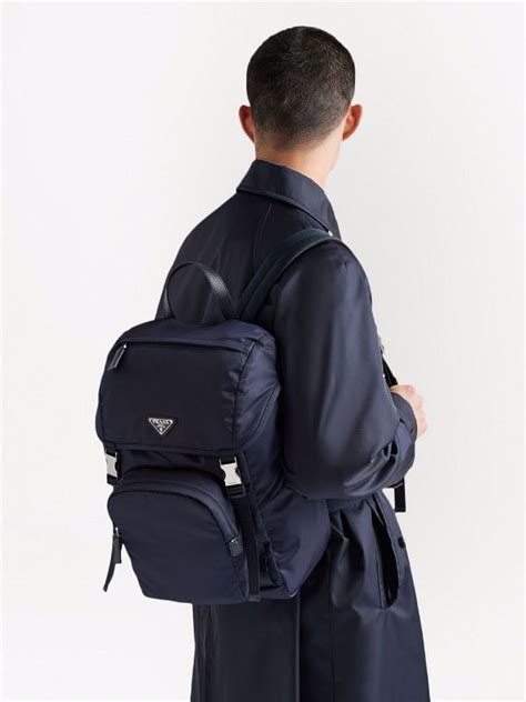 prada nylon gold hardware|Prada re nylon backpack.